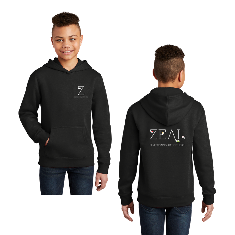 Zeal Studio - YOUTH Fleece Hoodie (DT6100Y)