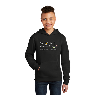 Zeal Studio - Sudadera con capucha de forro polar para jóvenes (DT6100Y)