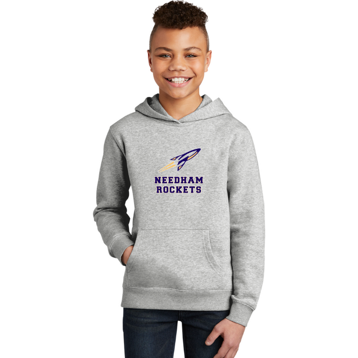 Needham HS Boosters - YOUTH Fleece Hoodie (DT6100Y)