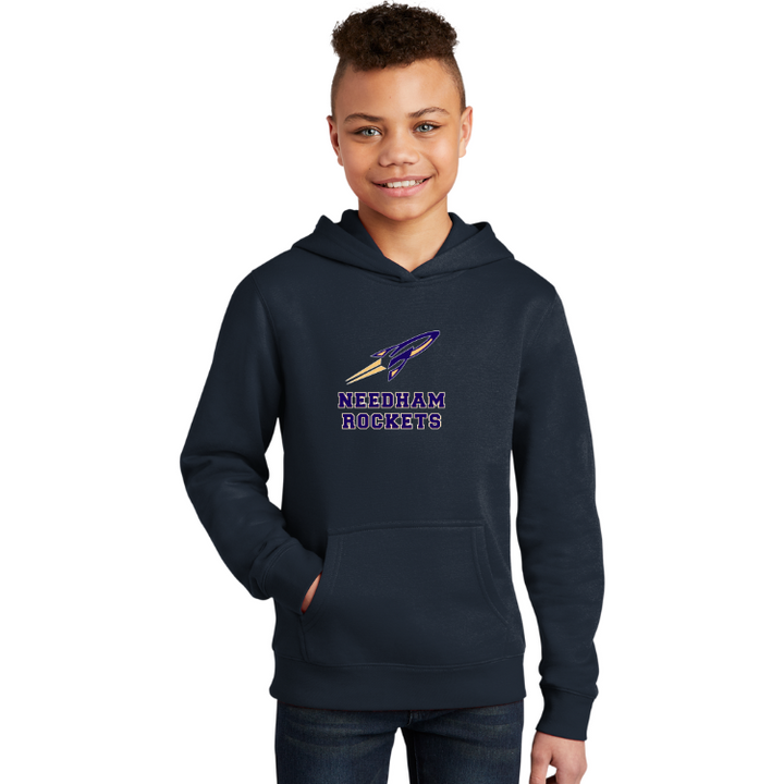 Needham HS Boosters - YOUTH Fleece Hoodie (DT6100Y)