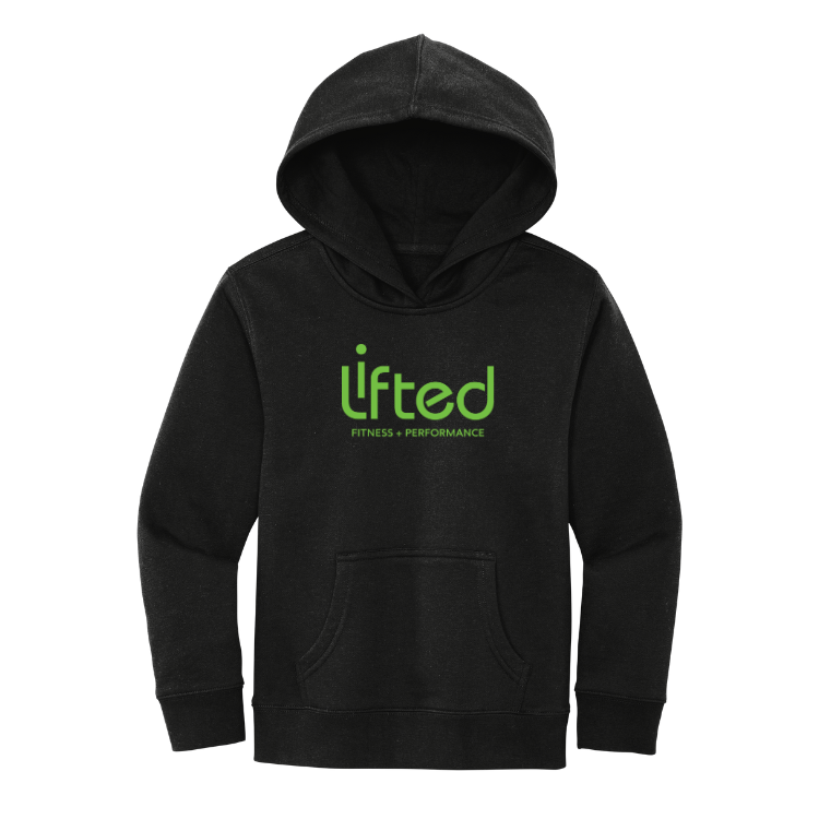 Lifted Fitness - District® YOUTH V.I.T.™ Fleece Hoodie (DT6100Y)