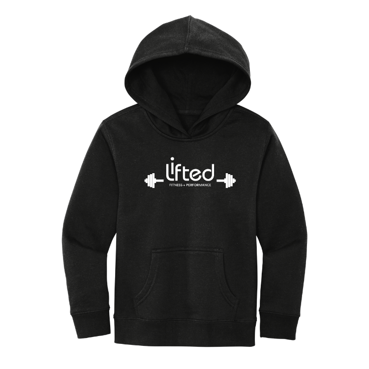 Lifted Fitness - District® YOUTH V.I.T.™ Fleece Hoodie (DT6100Y)