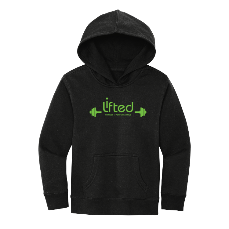 Lifted Fitness - District® YOUTH V.I.T.™ Fleece Hoodie (DT6100Y)
