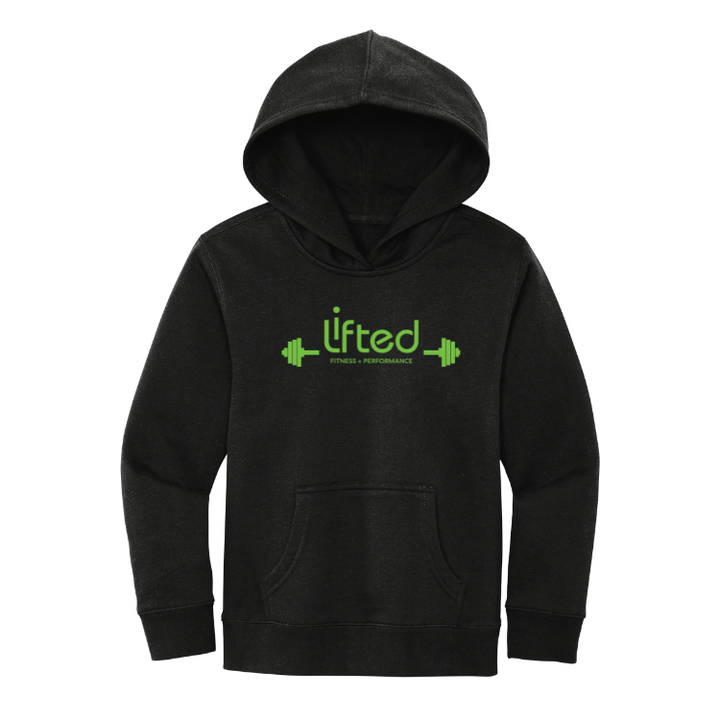 Lifted Fitness - District® YOUTH V.I.T.™ Fleece Hoodie (DT6100Y)
