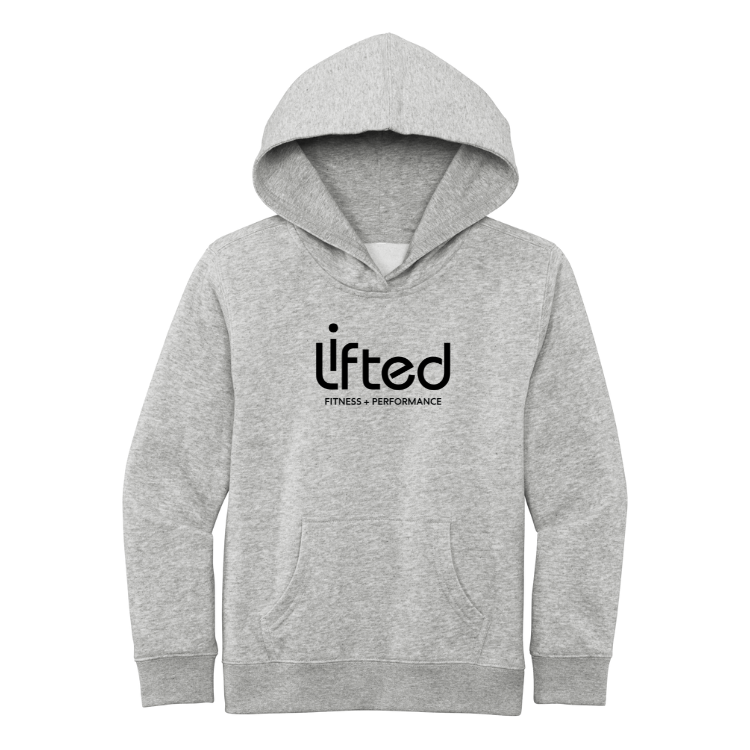 Lifted Fitness - District® YOUTH V.I.T.™ Fleece Hoodie (DT6100Y)