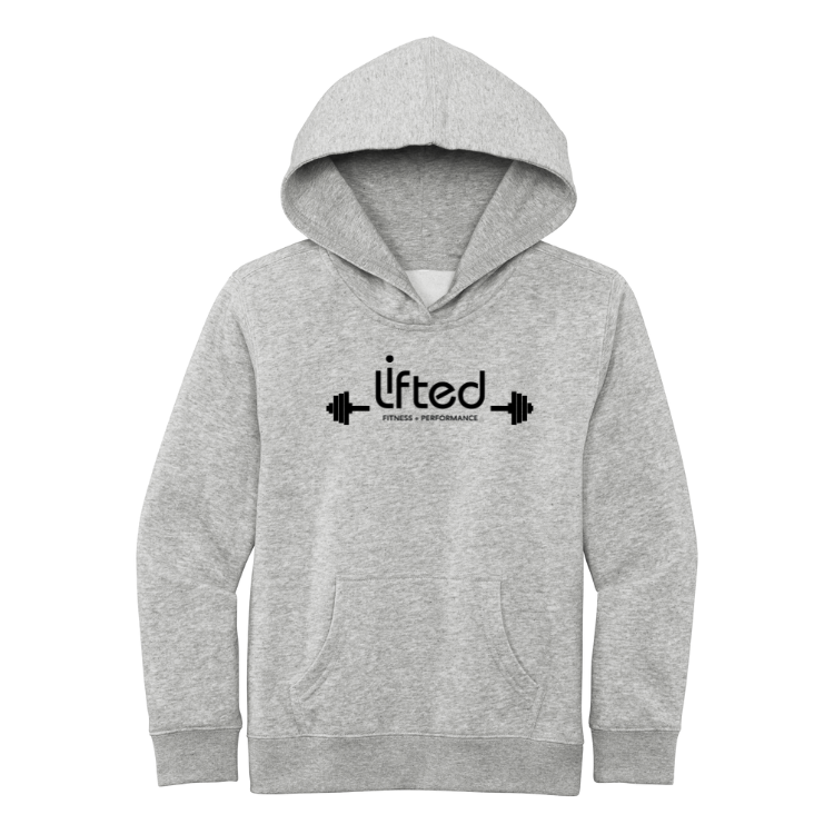 Lifted Fitness - District® YOUTH V.I.T.™ Fleece Hoodie (DT6100Y)
