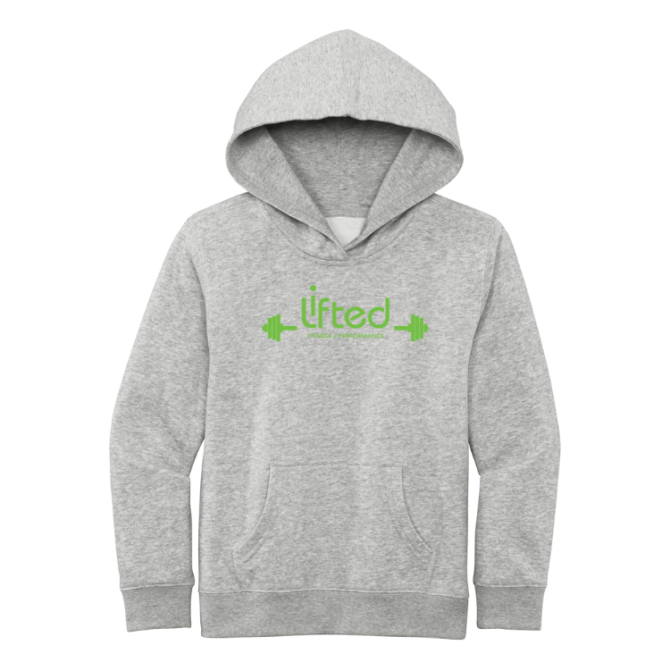 Lifted Fitness - District® YOUTH V.I.T.™ Fleece Hoodie (DT6100Y)
