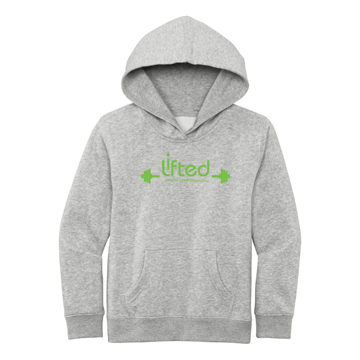 Lifted Fitness - District® YOUTH V.I.T.™ Fleece Hoodie (DT6100Y)