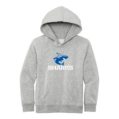 Sudadera con capucha de forro polar District® YOUTH VIT™ de fútbol y porristas de SciCoh (DT6100Y)
