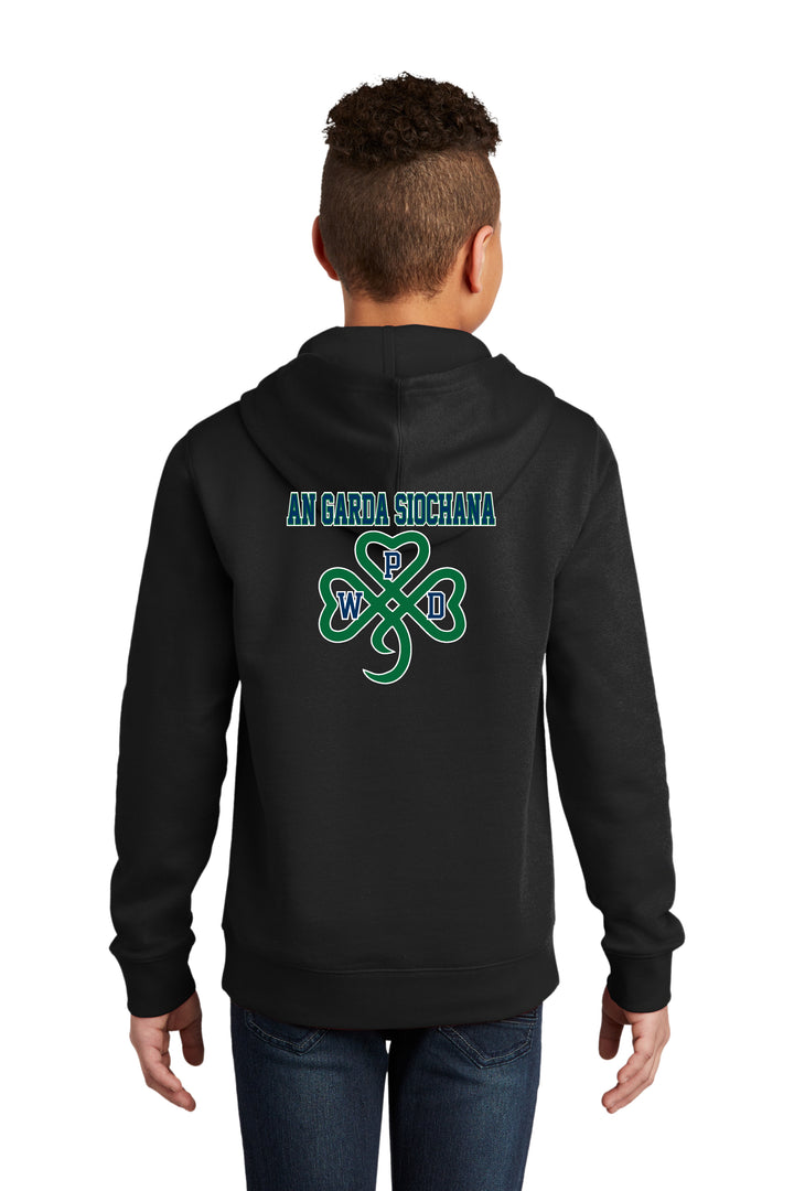 Walpole PD St. Patrick's Day 2024 LC Badge - District® Youth V.I.T.™ Fleece Hoodie - DT6100Y