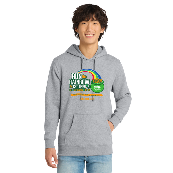 Run the Rainbow - District V.I.T Fleece Hoodie (DT6100)
