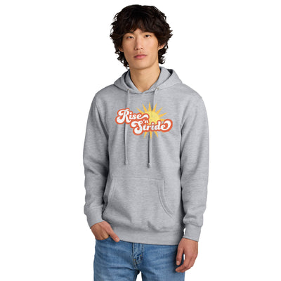 Rise 'N Stride - Sudadera con capucha unisex de polar para adultos (DT6100)