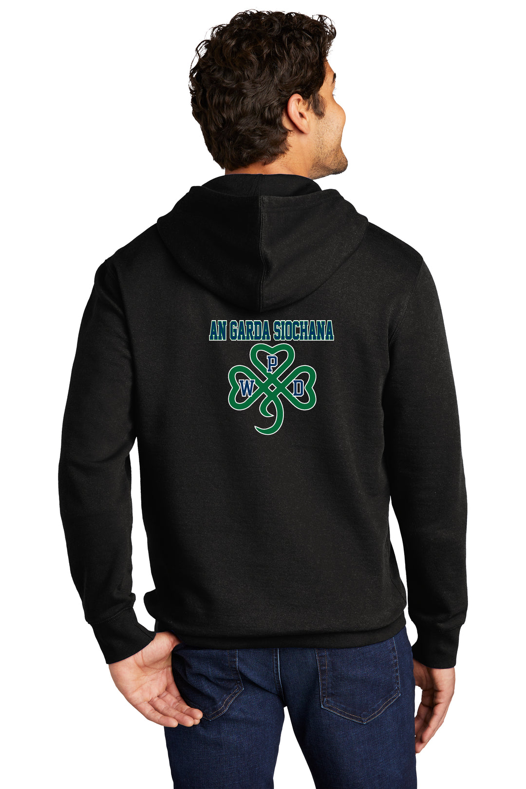 Walpole PD St. Patrick's Day 2024 LC Badge - District® Adult V.I.T.™ Fleece Hoodie - DT6100