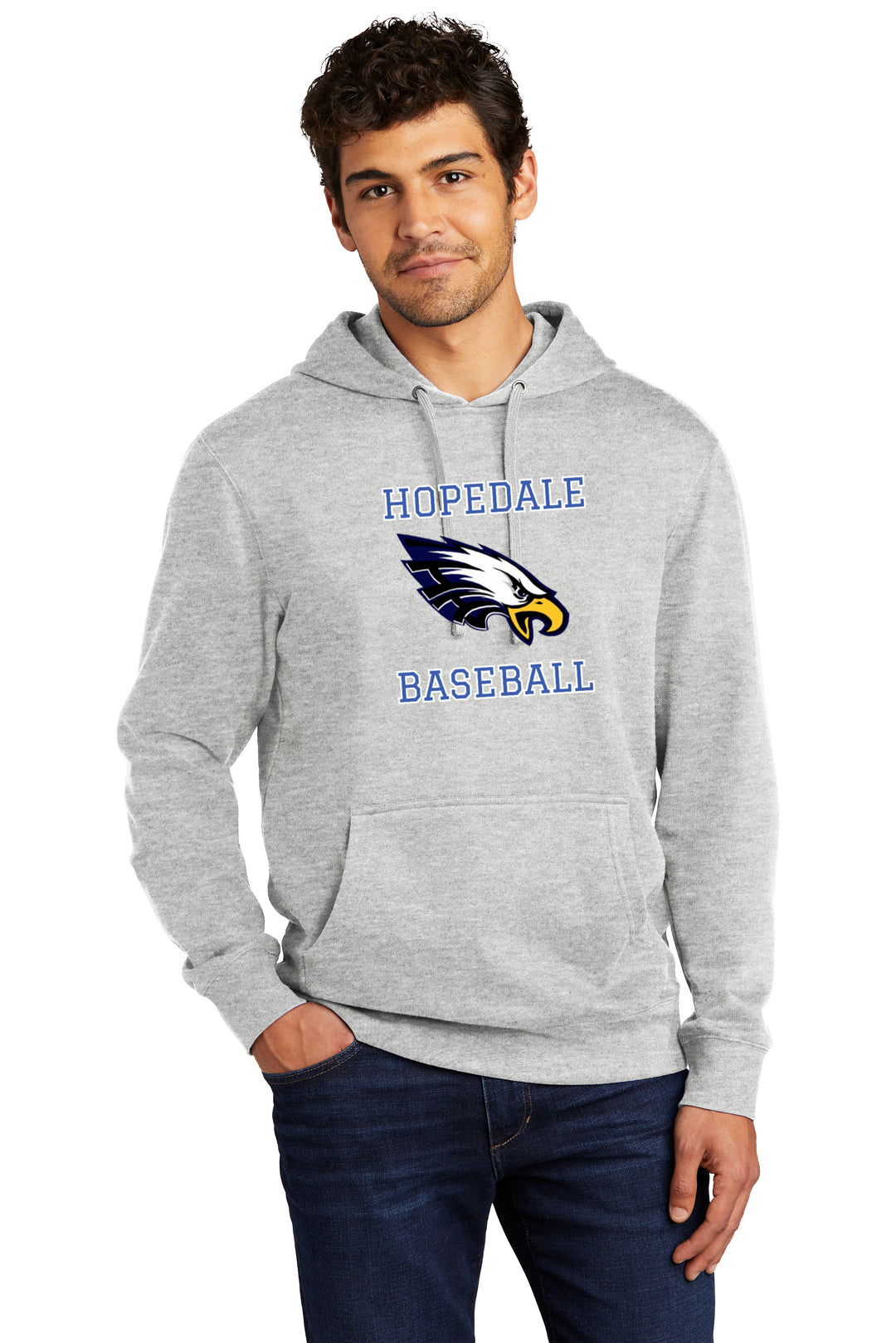 Sudadera con capucha unisex de polar Hopedale Baseball - VIT (DT6100)