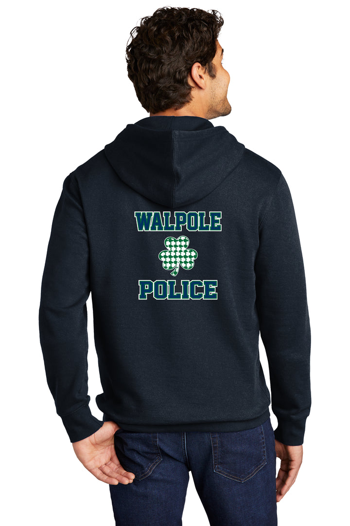 Walpole PD St. Patrick's Day 2024 LC Badge - District® Adult V.I.T.™ Fleece Hoodie - DT6100