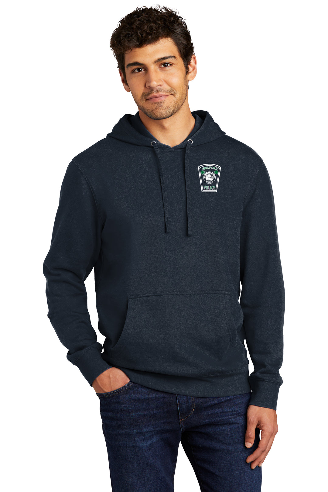 Walpole PD St. Patrick's Day 2024 LC Badge - District® Adult V.I.T.™ Fleece Hoodie - DT6100