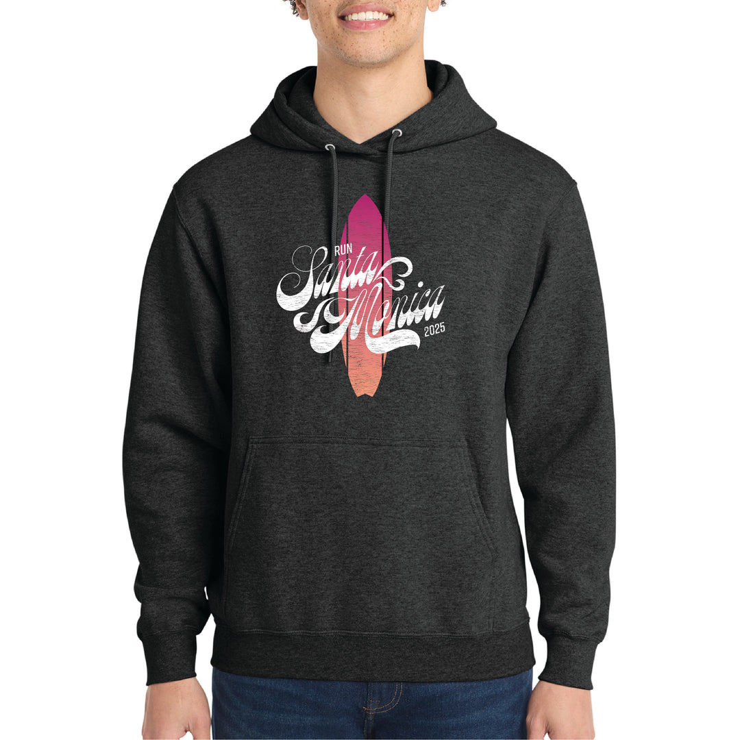 Santa Monica Classic 2025 - "Live In" Unisex Fleece Pullover Hooded Sweatshirt (SMC25-07)