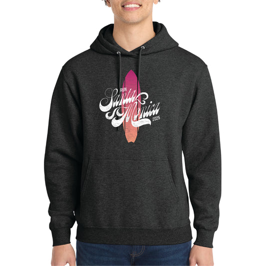 Santa Monica Classic 2025 - "Live In" Unisex Fleece Pullover Hooded Sweatshirt (SMC25-07)