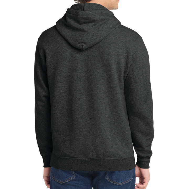 Santa Monica Classic 2025 - "Live In" Unisex Fleece Pullover Hooded Sweatshirt (SMC25-07)