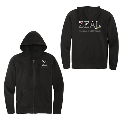 Zeal Studio - Full Zip Hoodie (DT6102)