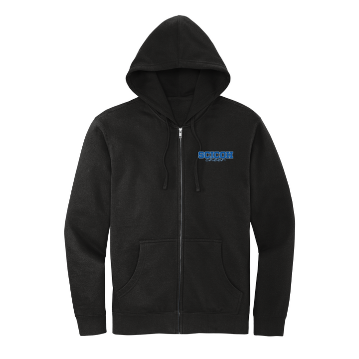 SciCoh Football and Cheer - Full Zip Hoodie (DT6102)