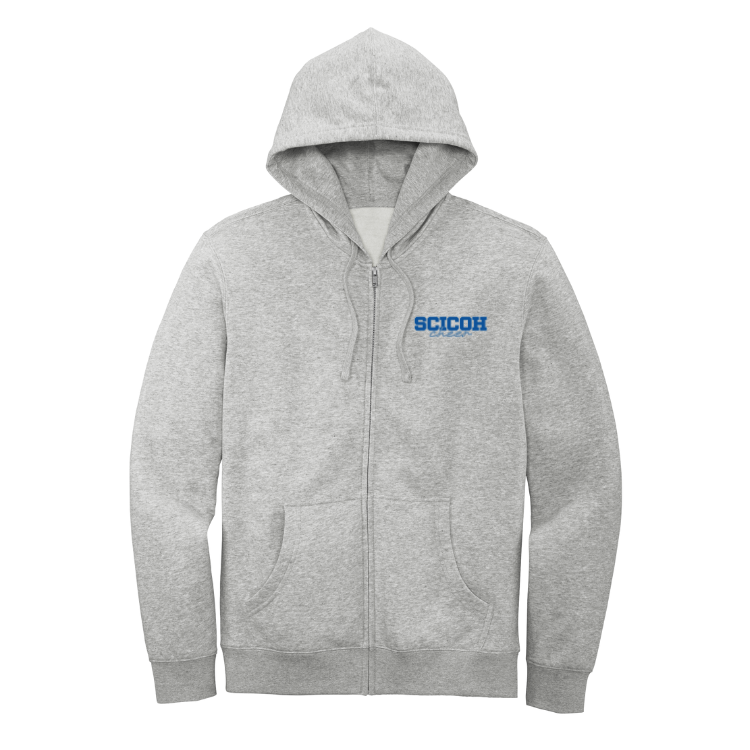 SciCoh Football and Cheer - Full Zip Hoodie (DT6102)