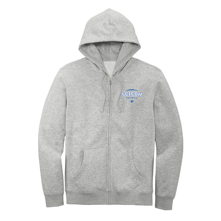 SciCoh Football and Cheer - Full Zip Hoodie (DT6102)