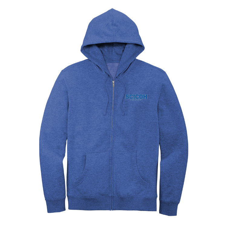 SciCoh Football and Cheer - Full Zip Hoodie (DT6102)