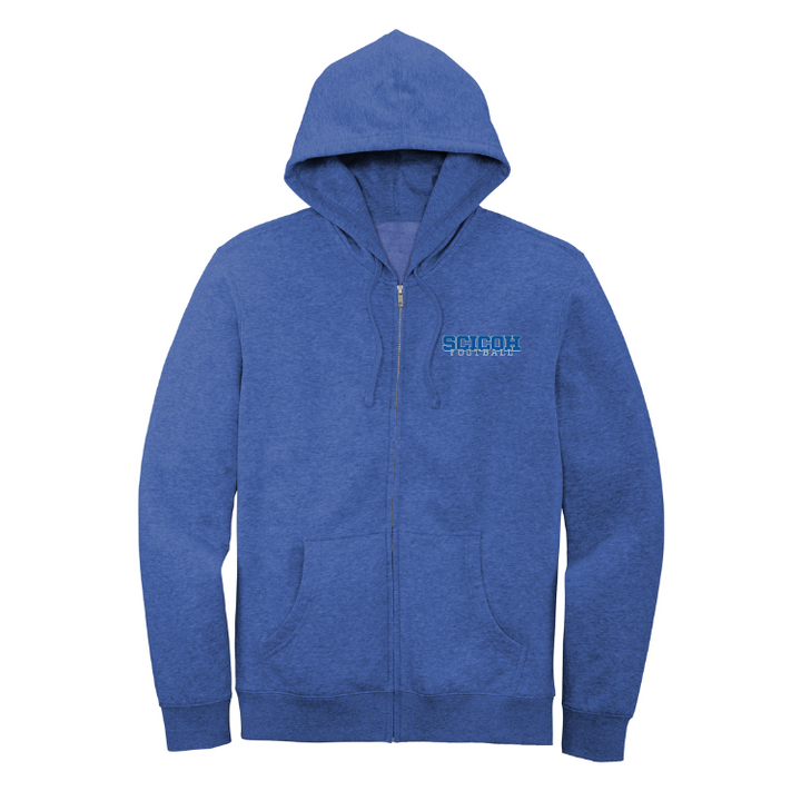 SciCoh Football and Cheer - Full Zip Hoodie (DT6102)