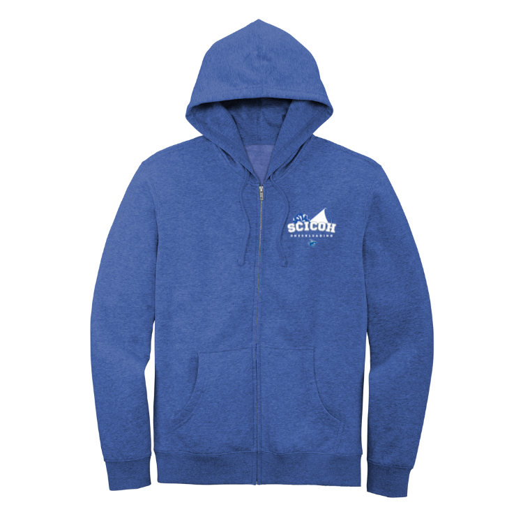 SciCoh Football and Cheer - Full Zip Hoodie (DT6102)