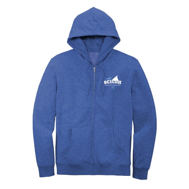 SciCoh Football and Cheer - Full Zip Hoodie (DT6102)