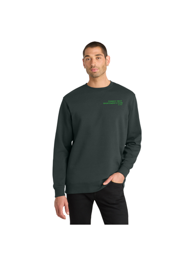 Festival Foods Turkey Trot - Unisex Fleece Crewneck Sweatshirt (DT6104) (FFTT-10 LC, FFTT-11 FB)