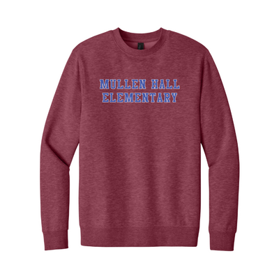 Mullen-Hall Elementary School  - ADULT V.I.T Fleece Crewneck Sweatshirt (DT6104)