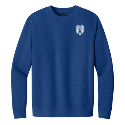 West Springfield T&F - Sudadera unisex de polar con cuello redondo (DT6104)