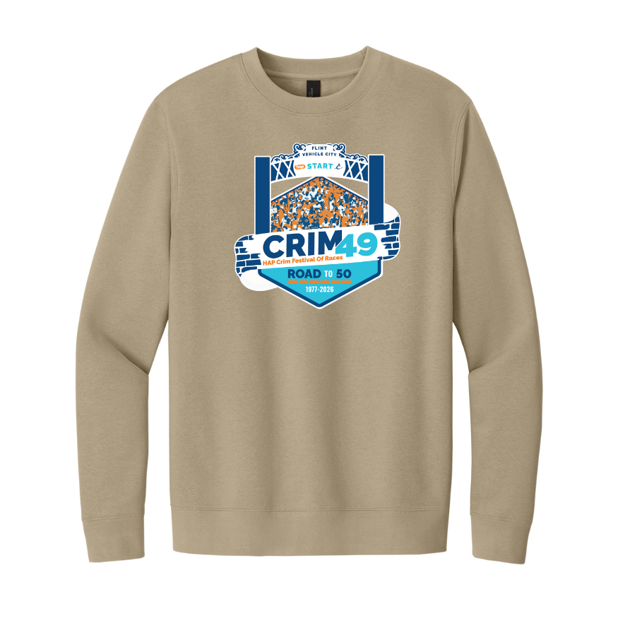 Crim 49 - Sudadera unisex de polar con cuello redondo "Lounge In"
