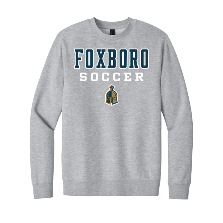 Foxboro Boys Soccer- Adult Unisex Fleece Crewneck Sweatshirt (DT6104)