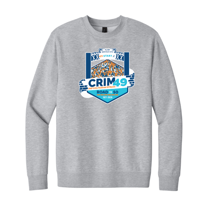Crim 49 - Sudadera unisex de polar con cuello redondo "Lounge In"