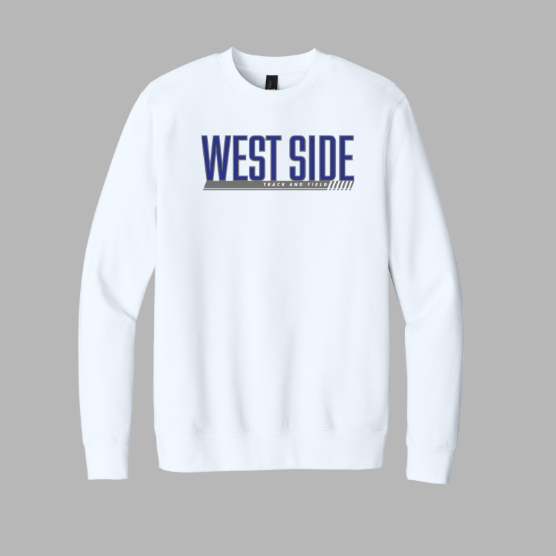 West Springfield Boys T&F -  Unisex Fleece Crewneck (DT6104)