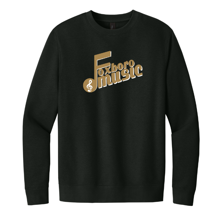 Foxboro Music - District Adult Unisex Fleece Crewneck Sweatshirt (DT6104)