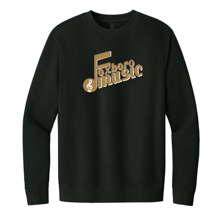 Foxboro Music - District Adult Unisex Fleece Crewneck Sweatshirt (DT6104)