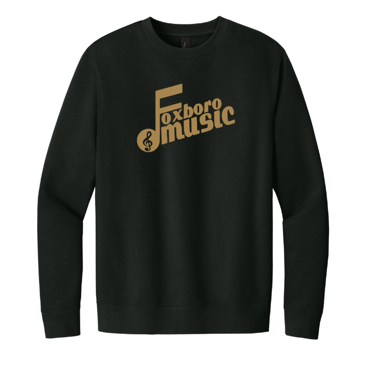 Foxboro Music - District Adult Unisex Fleece Crewneck Sweatshirt (DT6104)