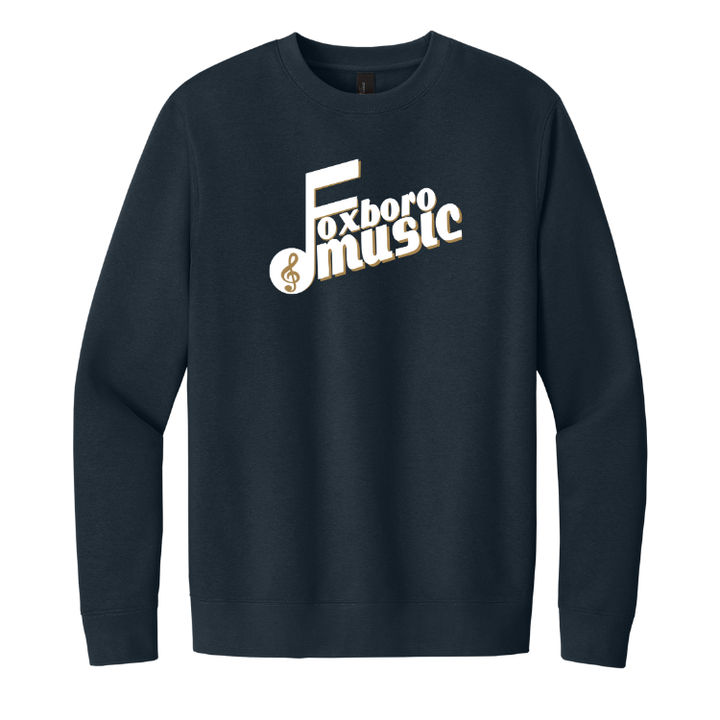 Foxboro Music - District Adult Unisex Fleece Crewneck Sweatshirt (DT6104)
