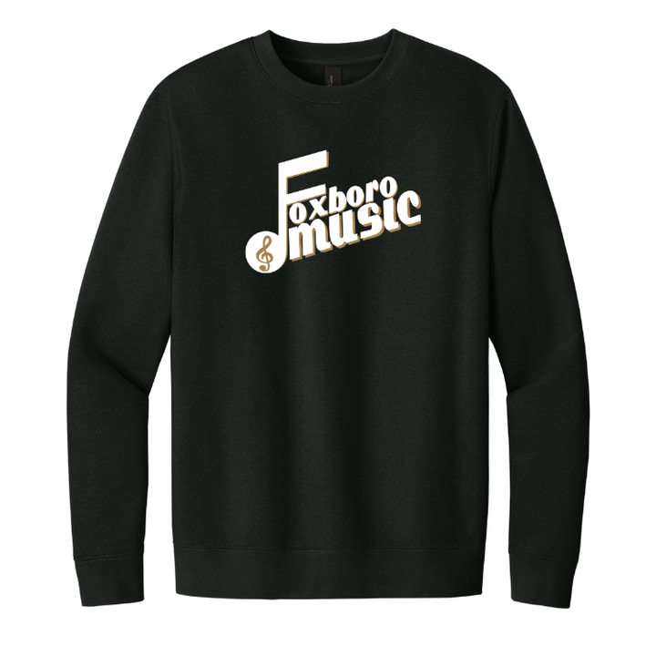 Foxboro Music - District Adult Unisex Fleece Crewneck Sweatshirt (DT6104)