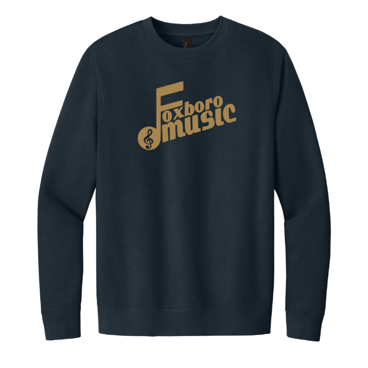Foxboro Music - District Adult Unisex Fleece Crewneck Sweatshirt (DT6104)
