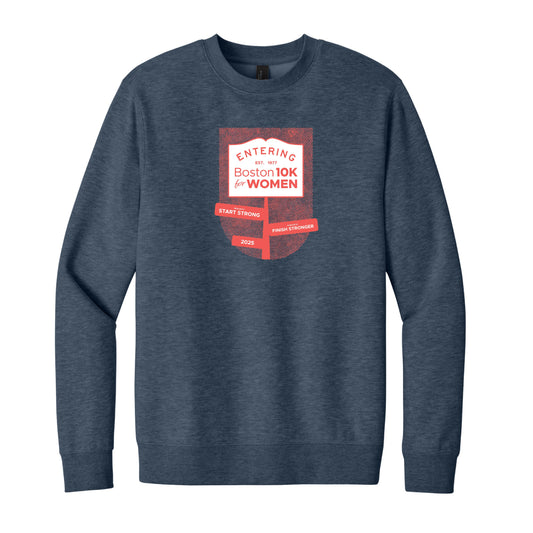 Boston 10K for Women - Unisex Fleece Crewneck Sweatshirt (DT6104)