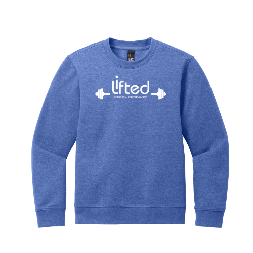 Lifted Fitness - Youth Fleece Crewneck Sweatshirt (DT6104Y)