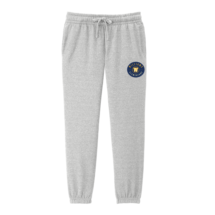 Pantalones deportivos de polar para mujer de la Escuela Primaria Williams (DT6110)