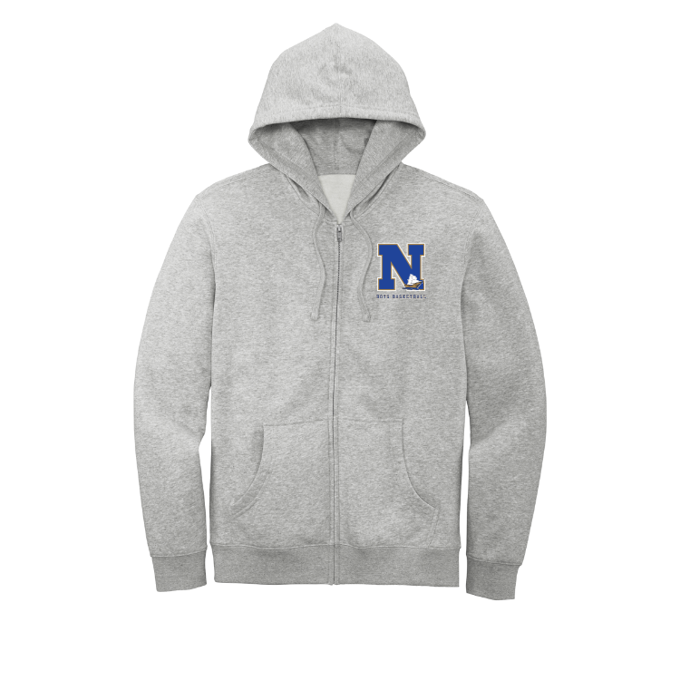 Norwell Boys Basketball - Full Zip Hoodie (DT6102)