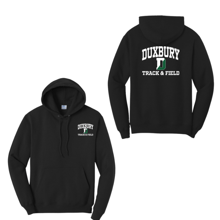 Duxbury Track and Field - Port & Company® Core Fleece Pullover Hooded Sweatshirt (PC78H)
