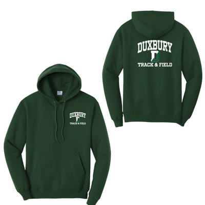 Sudadera con capucha y forro polar Port & Company® Core de Duxbury Track & Field (PC78H)